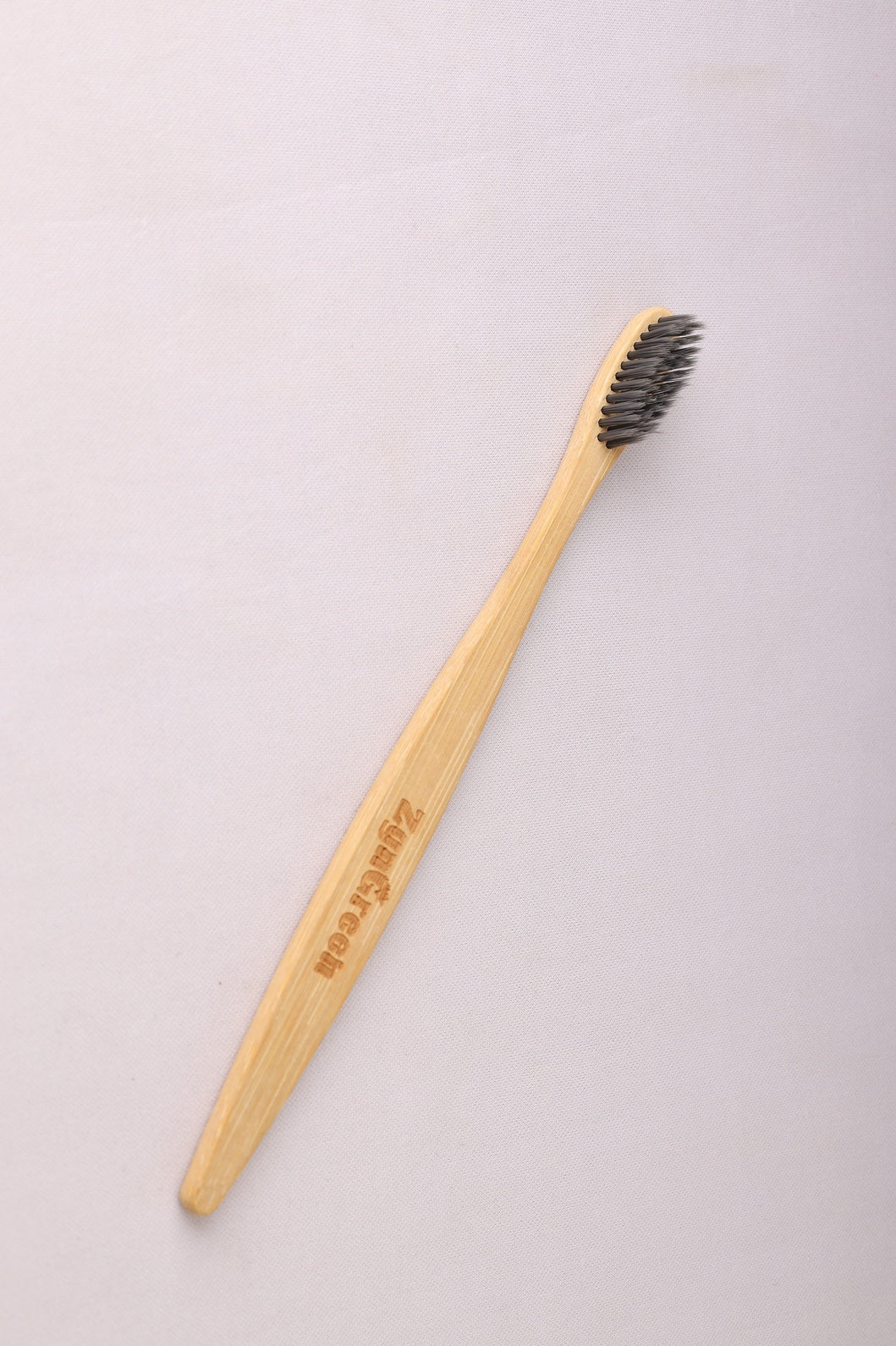 Bamboo Adult Toothbrush with Charcoal Infused Bristles