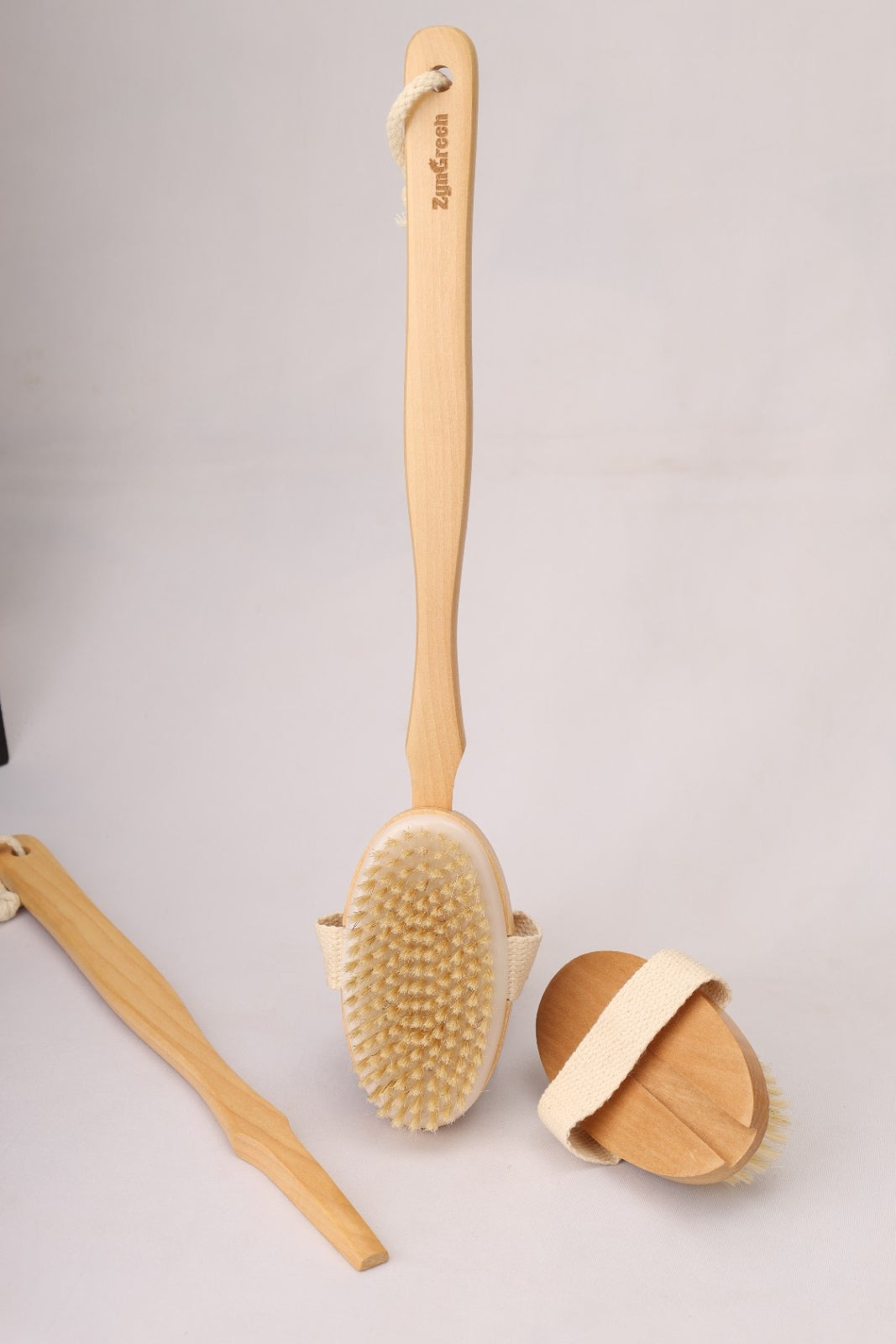 Bottle Gourd Loofah with Wooden Handle