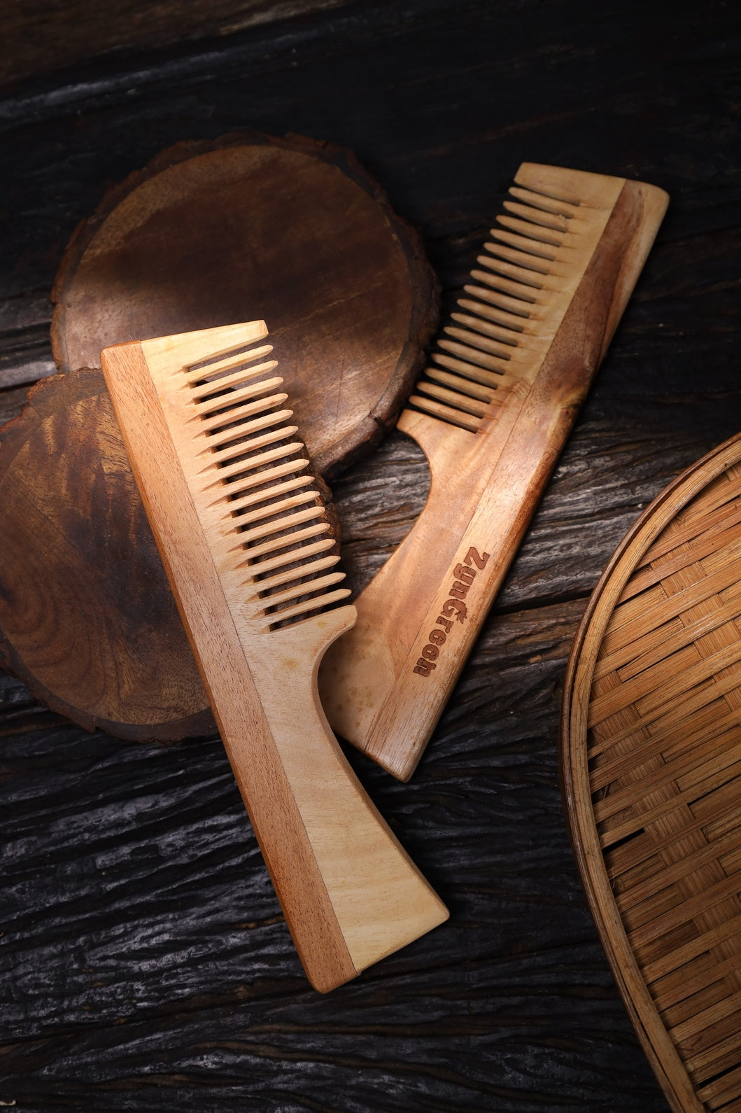Neem Handle Comb