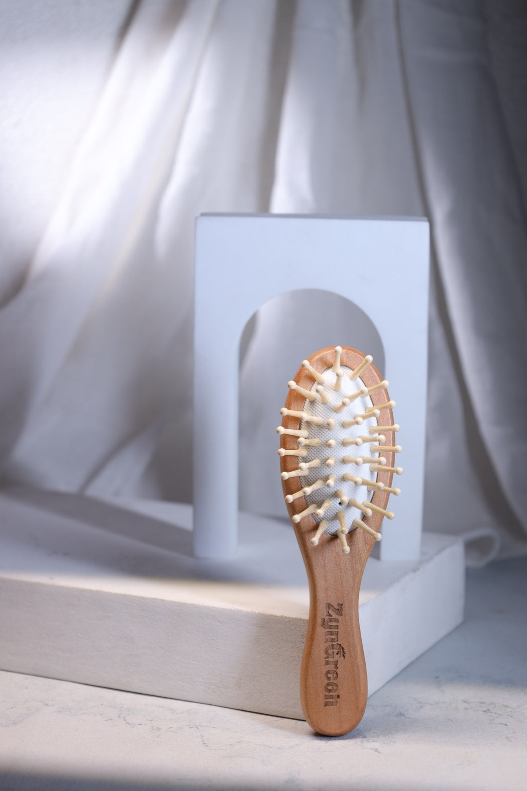 Kids Bamboo Hairbrush with Bamboo Bristles
