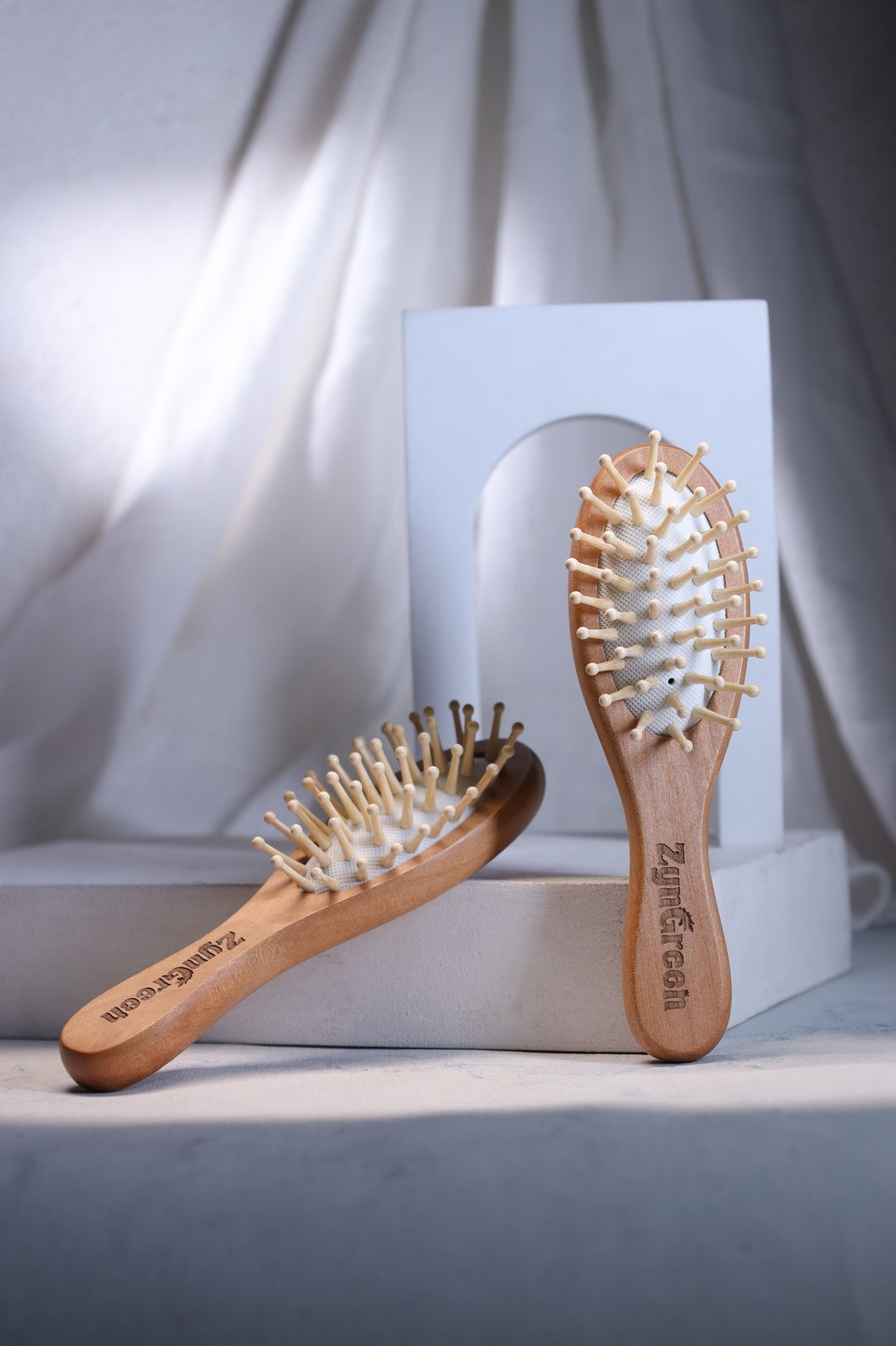 Kids Bamboo Hairbrush with Bamboo Bristles