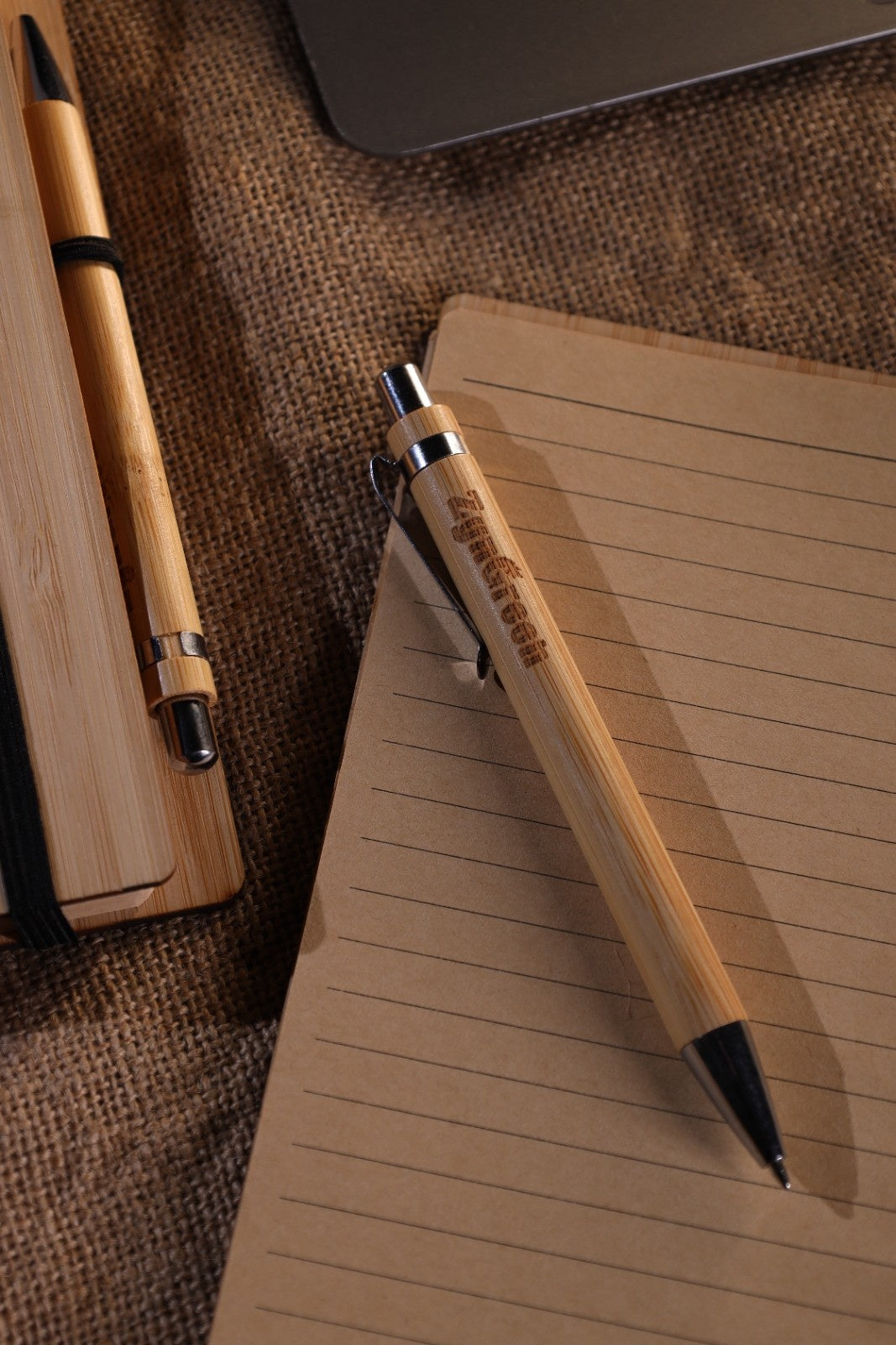 Bamboo Diary with Bamboo Pen