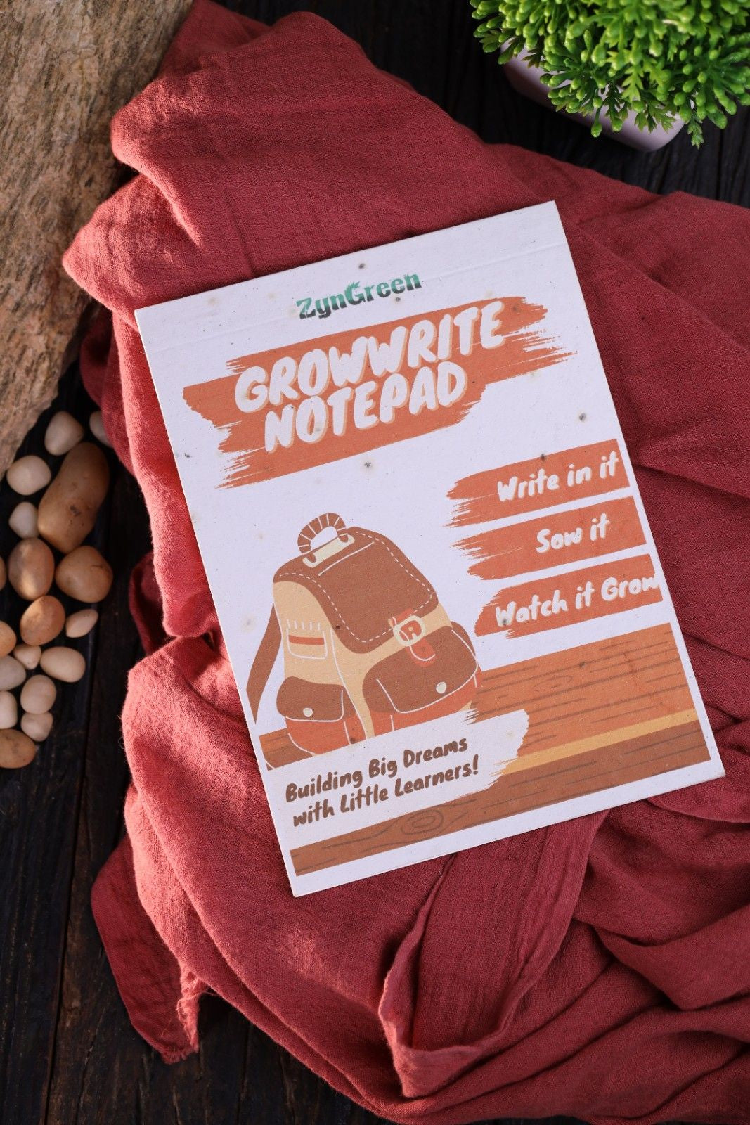 GrowWrite Notepad 5*7 inch 30 sheets 60 Pages