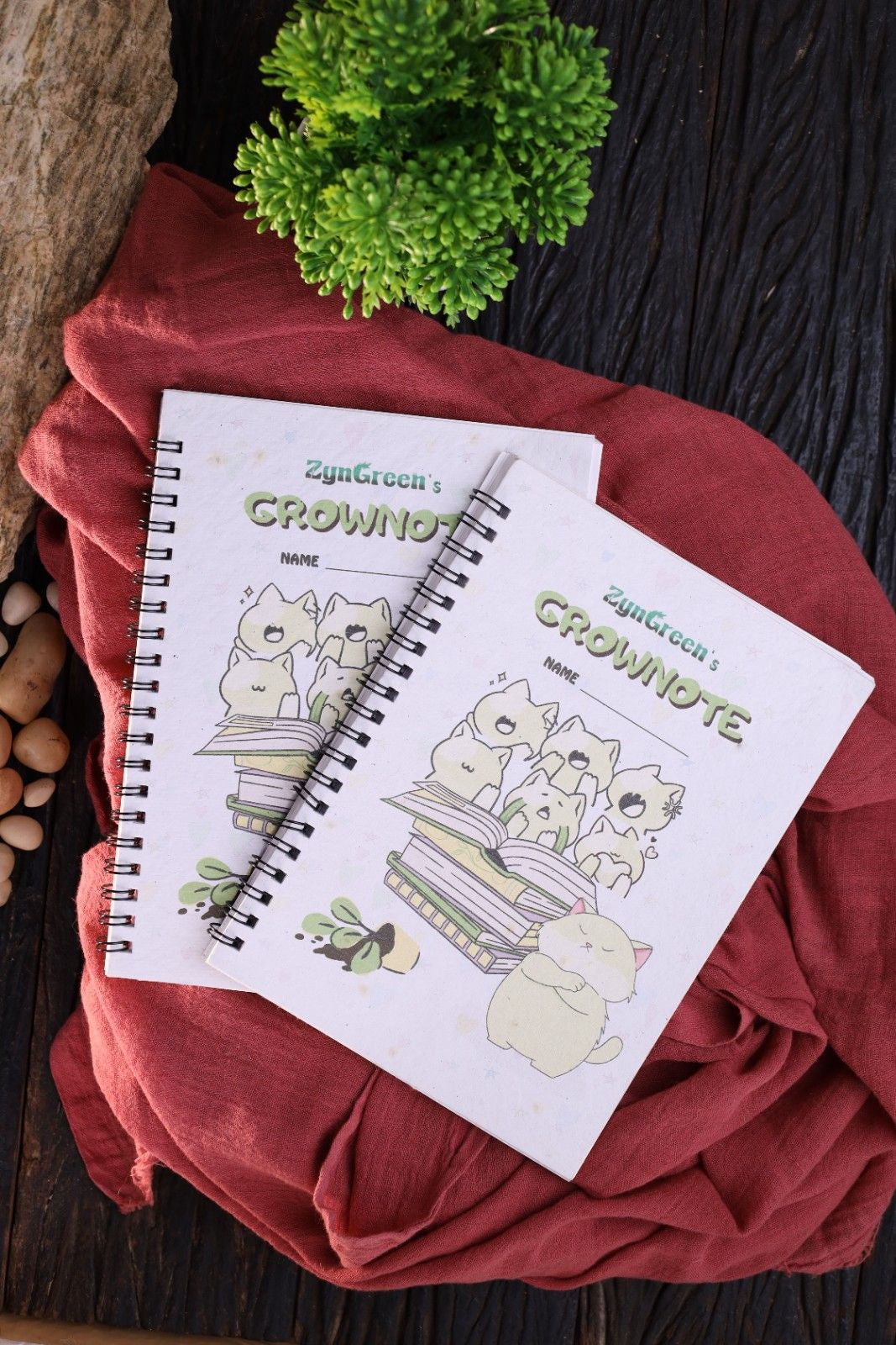 GrowNote Unruled Notebook 5*7 inch 50 sheets 100 Pages